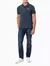 Camisa Polo Masculina Básica Estampa Logo Reissue Calvin Klein Jeans Azul Marinho 201_0598 - comprar online