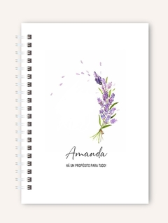 CADERNO PEQUENO - LAVANDA