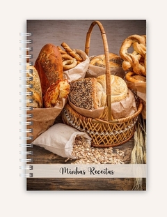 CADERNO PARA RECEITAS - O PÃO NOSSO