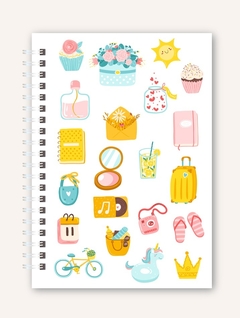 CADERNO PEQUENO - GIRASSOL - comprar online