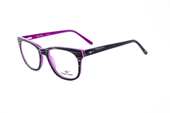 Anteojo Acetato Daniel Cassin Violeta-Fucsia / Azul / Gris - comprar online