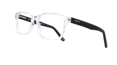 Anteojo Acetato Gravity Cristal / Transparente / Negro - comprar online