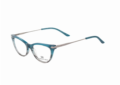 Anteojo Acetato Mariana Arias Azul / Gris