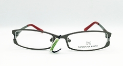 Armazon Mariana Arias Metal Gris y Rojo - comprar online