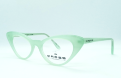 Anteojo CROSS Acetato Verde Agua - comprar online