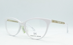 Mariana Arias Acetato Metal Blanco - Optica Soho