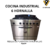 COCINA INDUSTRIAL 6 HONALLAS FUNDICION + HORNO