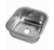 Pileta cocina bacha simple Ariel 38x34x15 acero inoxidable Modelo 4308 - comprar online