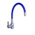 Piazza Emblem griferia Articulada - Flexible para Cocina Monocomando Azul (10016az)