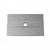 Tapa Ideal blanca 26x16 para botón deposito inodoro de pared