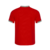 Camisa vermelha da seleção de Portugal, modelo torcedor masculina, vista traseira.