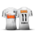 Camisa retrô branca do Santos, com o número 11 e o nome Neymar Jr, patrocinada pelo Banco BMG e Netshoes.