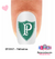 Adesivos/Películas para decorações de unhas - OT2557 (Time: Palmeiras)