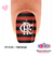 Adesivos/Películas para decorações de unhas - OT2566 (Time: Flamengo)