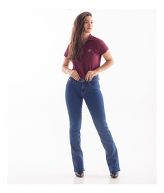 Imagem do Kit 2 Calça Feminina Jeans Tradicional Premium Lycra Casual