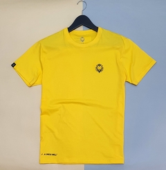 Camiseta Masculina Amarela Básica EmCamiseta Masculina Amarela Básica Em Alto Relevo Leão Since 2021 BrasilAlto Relevo Leão Since 2021 Brasil (cópia)