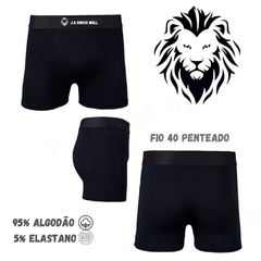 Cueca Boxer Masculina Adulto Algodão e Elastano J.A DRESS WELL - comprar online