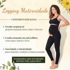 Calça Alta Legging Sem Costura Maternidade Original Trifil Para Gestante Gravida 5215 na internet