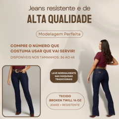 Calça Feminina Jeans Strech Tradicional Premium Lycra Casual - J.A DRESS WELL - Moda Masculina e Feminina Confortável
