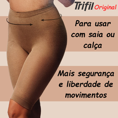 Bermuda Modeladora Redutora Levanta Bumbum Impuls 70 Modela Barriga e Abdômen Trifil 6467 - comprar online