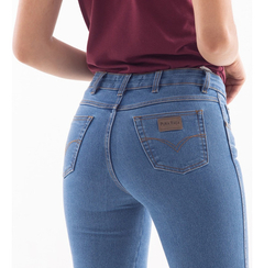 Kit 2 Calça Feminina Jeans Tradicional Premium Lycra Casual - J.A DRESS WELL - Moda Masculina e Feminina Confortável
