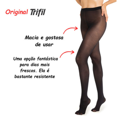 Kit 3 Meia Calça Fio 40 Opaca Denier Moda Feminina Elegância - J.A DRESS WELL - Moda Masculina e Feminina Confortável