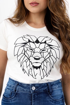 Camiseta t-shirt Blusa feminina Estampadas Algodão - comprar online