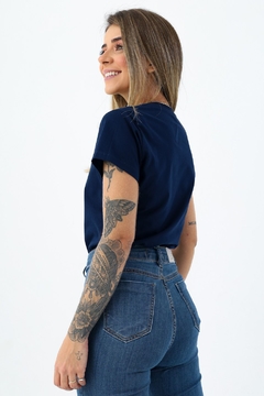 Camiseta t-shirt Blusa feminina lisa 100% Algodão - comprar online