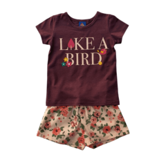 Conjunto Verão Infantil Feminino Menina 