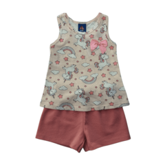 Conjunto Verão Infantil Feminino Menina