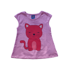 Conjunto Verão Infantil Feminino Menina Gatinho