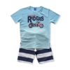 Conjunto Verão Infantil Masculino Menino California Riders Motos