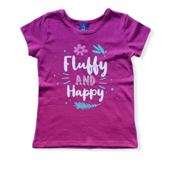 Conjunto Verão Infantil Feminino Menina Fluffy And Happy