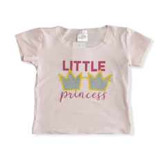 Conjunto Com Blusa E Shorts Cacau Kids Little Princess - comprar online