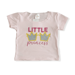 Conjunto Com Blusa E Shorts Cacau Kids Little Princess