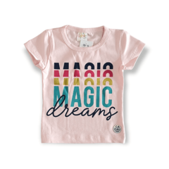 Conjunto Com Blusa E Shorts Cacau Kids Magic Dreams