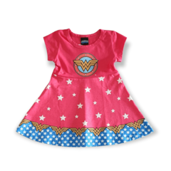 Vestido Infantil Super Friends