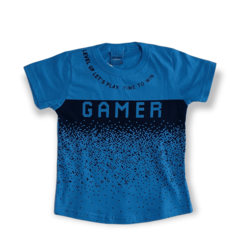 Conjunto WRK Camiseta Em Meia Malha Estampa Gamer + Bermuda