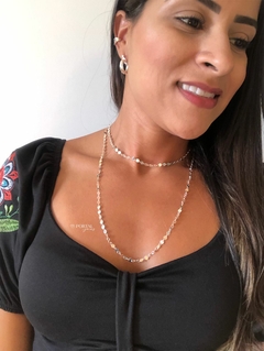 Chocker Moeda Folheado á Prata - comprar online