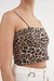 Bandeau recto animal print Luz - comprar online