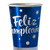 Vaso Cromado "Feliz Cumpleaños" - comprar online