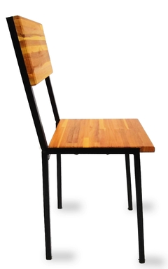 conjunto mesa e cadeiras industrial, mesa para restaurante, mesa para bar, conjunto para sala da jantar, conjunto mesa e cadeiras varanda, conjunto mesa e cadeiras para área externa