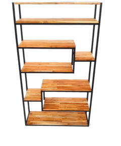 estante-industrial-aço-e-madeira-design-natural-sob-medida