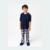 PIJAMA INFANTIL XADREZ MOLETINHO - comprar online