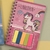 Caderno com sticky notes na internet