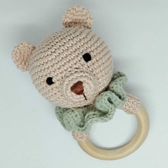 Chocalho Amigurumi Ursinho