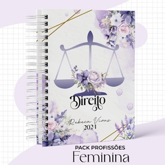 Caderno universitário direito