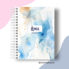 Agenda marmore azul