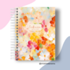 Agenda abstrato laranja