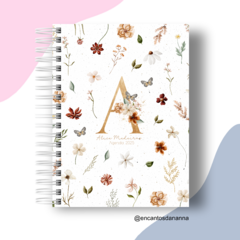 Agenda alfabeto flower